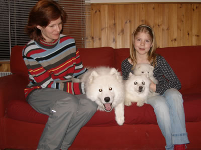 Susanna, Henna, Esteri, Helmi   
